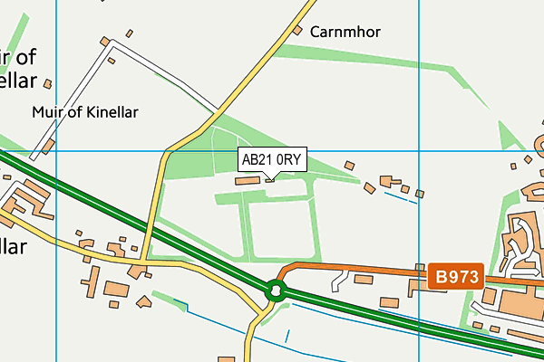 AB21 0RY map - OS VectorMap District (Ordnance Survey) AB21 0RY map - OS VectorMap District (Ordnance Survey)