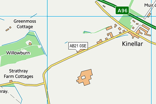 AB21 0SE map - OS VectorMap District (Ordnance Survey) AB21 0SE map - OS VectorMap District (Ordnance Survey)