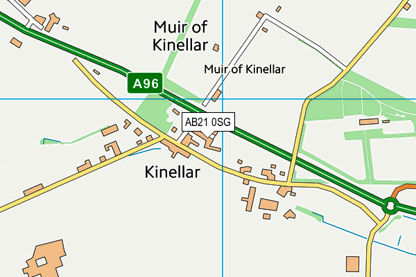 AB21 0SG map - OS VectorMap District (Ordnance Survey) AB21 0SG map - OS VectorMap District (Ordnance Survey)