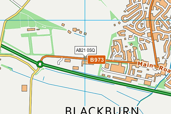 AB21 0SQ map - OS VectorMap District (Ordnance Survey) AB21 0SQ map - OS VectorMap District (Ordnance Survey)