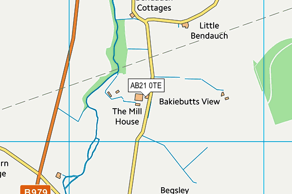 AB21 0TE map - OS VectorMap District (Ordnance Survey) AB21 0TE map - OS VectorMap District (Ordnance Survey)