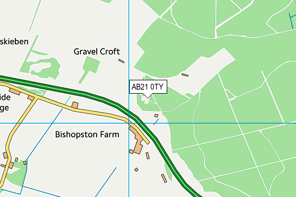 AB21 0TY map - OS VectorMap District (Ordnance Survey) AB21 0TY map - OS VectorMap District (Ordnance Survey)