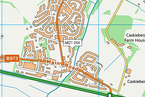 AB21 0XX map - OS VectorMap District (Ordnance Survey) AB21 0XX map - OS VectorMap District (Ordnance Survey)