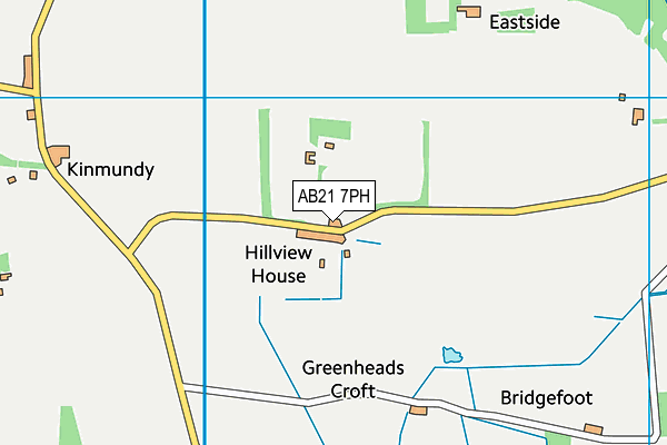 AB21 7PH map - OS VectorMap District (Ordnance Survey) AB21 7PH map - OS VectorMap District (Ordnance Survey)