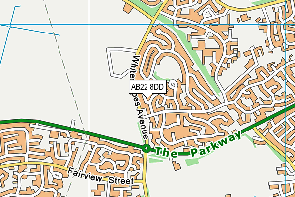 AB22 8DD map - OS VectorMap District (Ordnance Survey) AB22 8DD map - OS VectorMap District (Ordnance Survey)