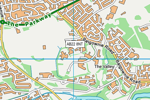 AB22 8NT map - OS VectorMap District (Ordnance Survey) AB22 8NT map - OS VectorMap District (Ordnance Survey)