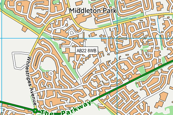 AB22 8WB map - OS VectorMap District (Ordnance Survey) AB22 8WB map - OS VectorMap District (Ordnance Survey)