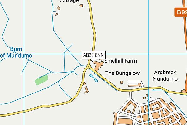 AB23 8NN map - OS VectorMap District (Ordnance Survey) AB23 8NN map - OS VectorMap District (Ordnance Survey)