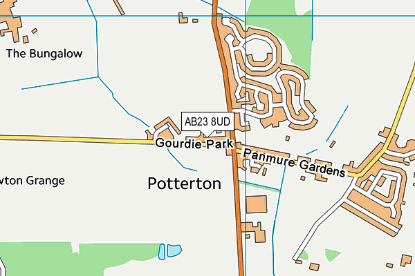 AB23 8UD map - OS VectorMap District (Ordnance Survey) AB23 8UD map - OS VectorMap District (Ordnance Survey)