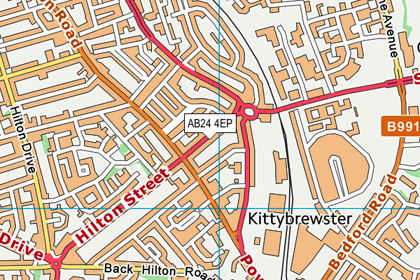 AB24 4EP map - OS VectorMap District (Ordnance Survey) AB24 4EP map - OS VectorMap District (Ordnance Survey)
