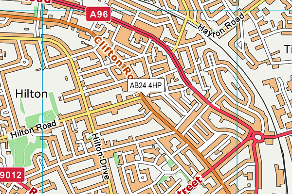 AB24 4HP map - OS VectorMap District (Ordnance Survey) AB24 4HP map - OS VectorMap District (Ordnance Survey)