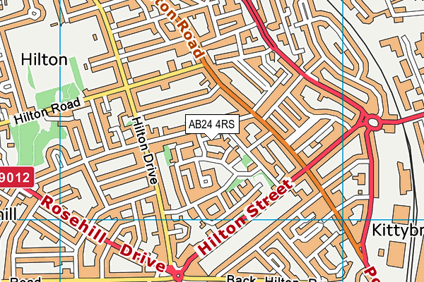 AB24 4RS map - OS VectorMap District (Ordnance Survey) AB24 4RS map - OS VectorMap District (Ordnance Survey)