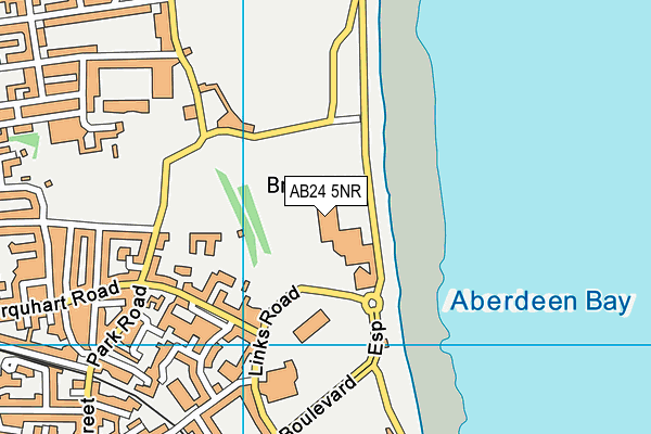 AB24 5NR map - OS VectorMap District (Ordnance Survey) AB24 5NR map - OS VectorMap District (Ordnance Survey)