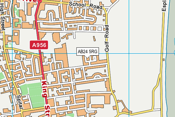 AB24 5RG map - OS VectorMap District (Ordnance Survey) AB24 5RG map - OS VectorMap District (Ordnance Survey)