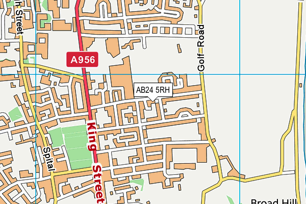 AB24 5RH map - OS VectorMap District (Ordnance Survey) AB24 5RH map - OS VectorMap District (Ordnance Survey)