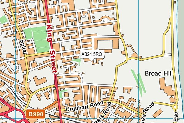 AB24 5RQ map - OS VectorMap District (Ordnance Survey) AB24 5RQ map - OS VectorMap District (Ordnance Survey)