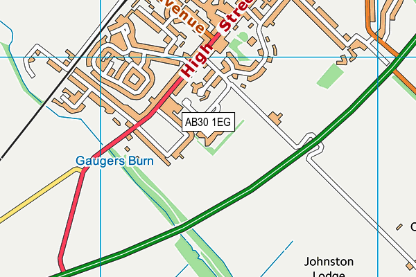 AB30 1EG map - OS VectorMap District (Ordnance Survey) AB30 1EG map - OS VectorMap District (Ordnance Survey)