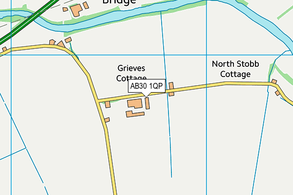 AB30 1QP map - OS VectorMap District (Ordnance Survey) AB30 1QP map - OS VectorMap District (Ordnance Survey)