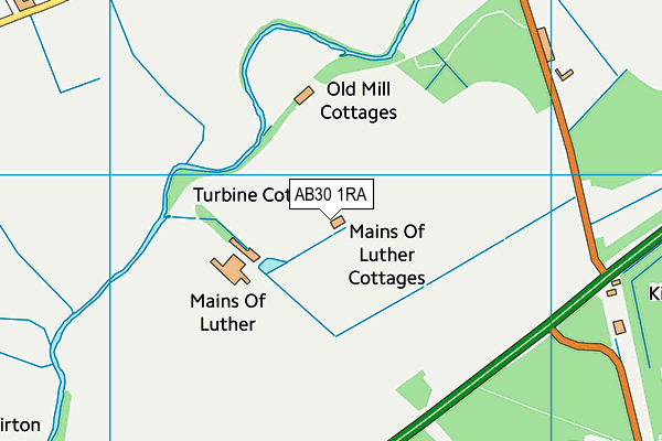 AB30 1RA map - OS VectorMap District (Ordnance Survey) AB30 1RA map - OS VectorMap District (Ordnance Survey)