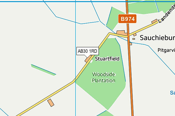 AB30 1RD map - OS VectorMap District (Ordnance Survey) AB30 1RD map - OS VectorMap District (Ordnance Survey)