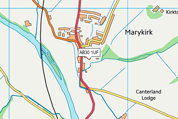 AB30 1UF map - OS VectorMap District (Ordnance Survey) AB30 1UF map - OS VectorMap District (Ordnance Survey)