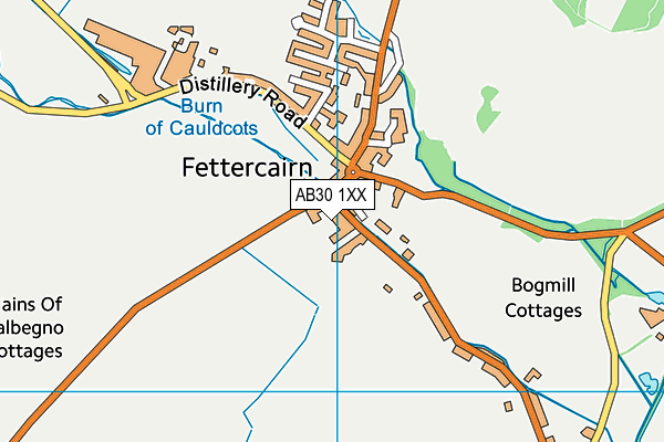 AB30 1XX map - OS VectorMap District (Ordnance Survey) AB30 1XX map - OS VectorMap District (Ordnance Survey)