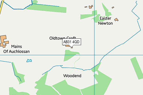 AB31 4QD map - OS VectorMap District (Ordnance Survey) AB31 4QD map - OS VectorMap District (Ordnance Survey)