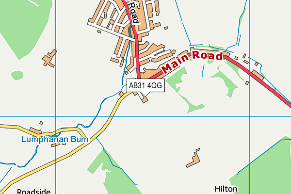 AB31 4QG map - OS VectorMap District (Ordnance Survey) AB31 4QG map - OS VectorMap District (Ordnance Survey)
