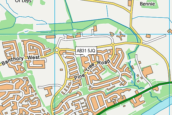 AB31 5JQ map - OS VectorMap District (Ordnance Survey) AB31 5JQ map - OS VectorMap District (Ordnance Survey)