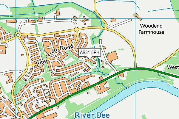 AB31 5PH map - OS VectorMap District (Ordnance Survey) AB31 5PH map - OS VectorMap District (Ordnance Survey)