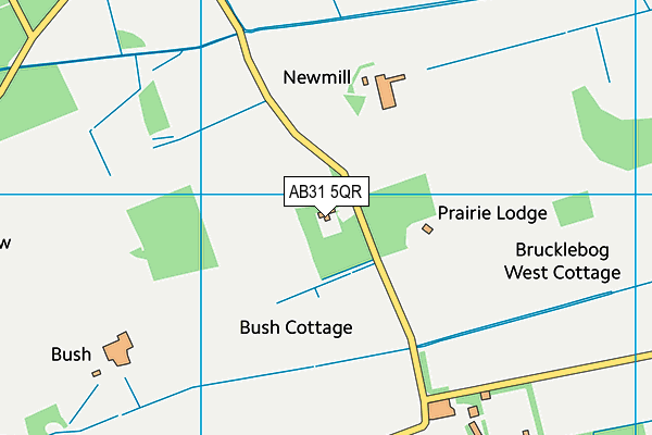 AB31 5QR map - OS VectorMap District (Ordnance Survey) AB31 5QR map - OS VectorMap District (Ordnance Survey)