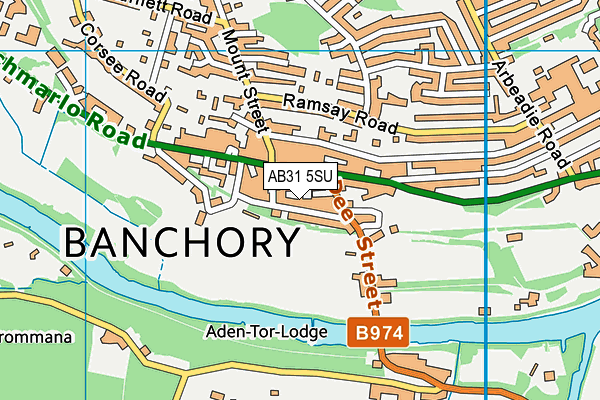 AB31 5SU map - OS VectorMap District (Ordnance Survey) AB31 5SU map - OS VectorMap District (Ordnance Survey)