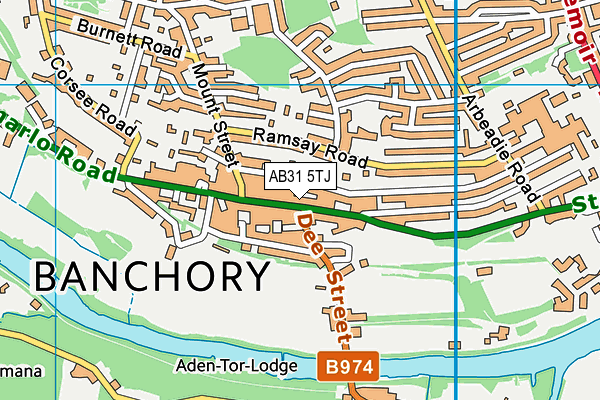 AB31 5TJ map - OS VectorMap District (Ordnance Survey)