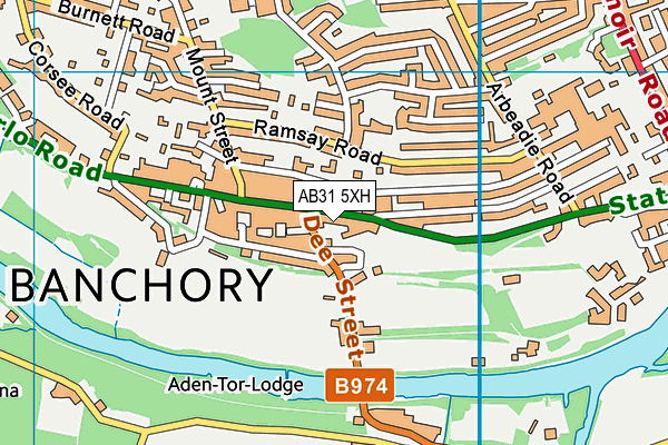 AB31 5XH map - OS VectorMap District (Ordnance Survey) AB31 5XH map - OS VectorMap District (Ordnance Survey)