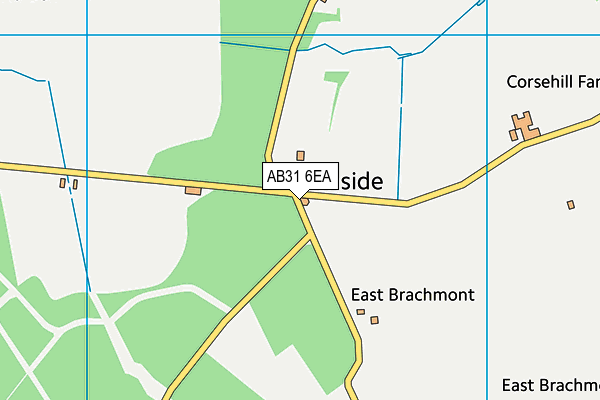 AB31 6EA map - OS VectorMap District (Ordnance Survey) AB31 6EA map - OS VectorMap District (Ordnance Survey)