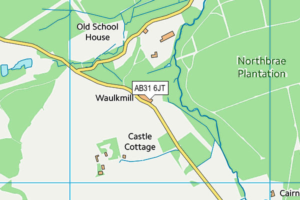 AB31 6JT map - OS VectorMap District (Ordnance Survey) AB31 6JT map - OS VectorMap District (Ordnance Survey)