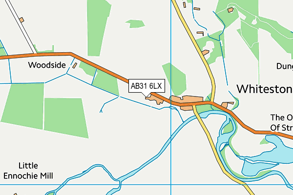 AB31 6LX map - OS VectorMap District (Ordnance Survey) AB31 6LX map - OS VectorMap District (Ordnance Survey)