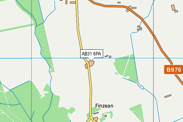 AB31 6PA map - OS VectorMap District (Ordnance Survey) AB31 6PA map - OS VectorMap District (Ordnance Survey)