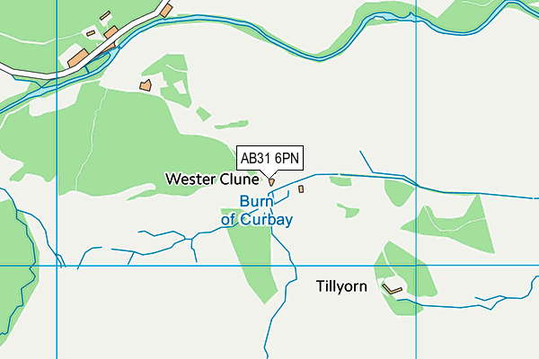 AB31 6PN map - OS VectorMap District (Ordnance Survey) AB31 6PN map - OS VectorMap District (Ordnance Survey)