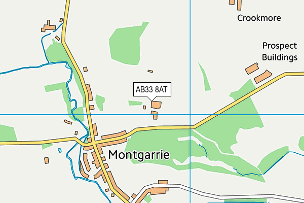 AB33 8AT map - OS VectorMap District (Ordnance Survey) AB33 8AT map - OS VectorMap District (Ordnance Survey)