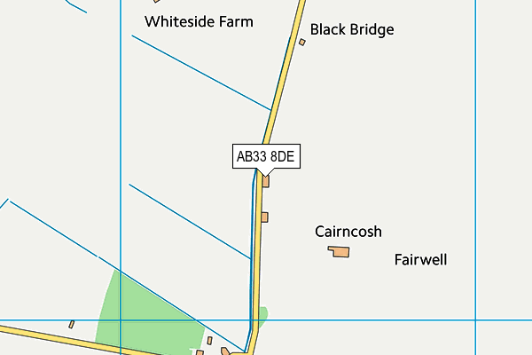 AB33 8DE map - OS VectorMap District (Ordnance Survey) AB33 8DE map - OS VectorMap District (Ordnance Survey)