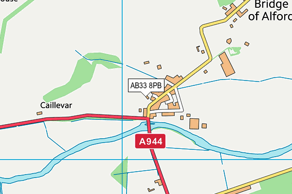 AB33 8PB map - OS VectorMap District (Ordnance Survey) AB33 8PB map - OS VectorMap District (Ordnance Survey)