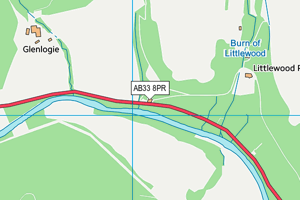 AB33 8PR map - OS VectorMap District (Ordnance Survey) AB33 8PR map - OS VectorMap District (Ordnance Survey)