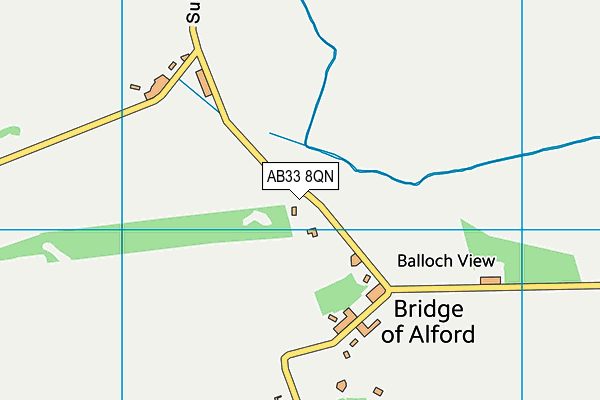 AB33 8QN map - OS VectorMap District (Ordnance Survey) AB33 8QN map - OS VectorMap District (Ordnance Survey)