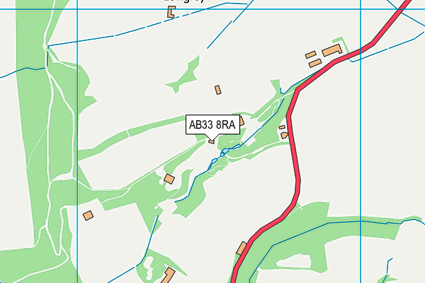 AB33 8RA map - OS VectorMap District (Ordnance Survey) AB33 8RA map - OS VectorMap District (Ordnance Survey)