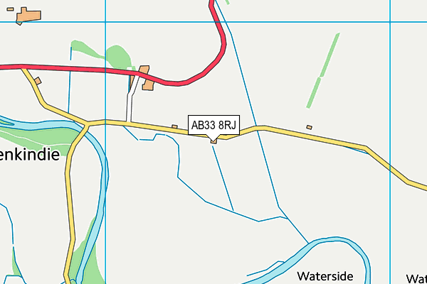 AB33 8RJ map - OS VectorMap District (Ordnance Survey) AB33 8RJ map - OS VectorMap District (Ordnance Survey)