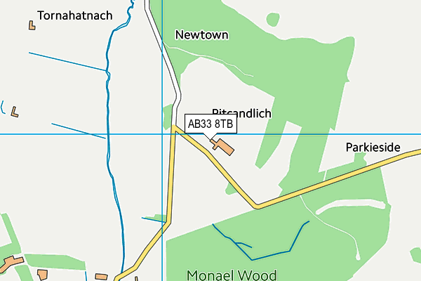 AB33 8TB map - OS VectorMap District (Ordnance Survey) AB33 8TB map - OS VectorMap District (Ordnance Survey)