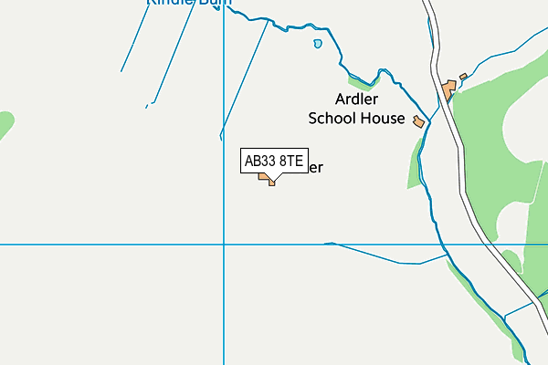 AB33 8TE map - OS VectorMap District (Ordnance Survey) AB33 8TE map - OS VectorMap District (Ordnance Survey)