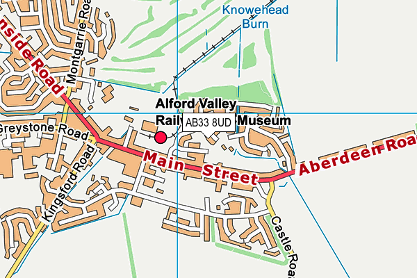 AB33 8UD map - OS VectorMap District (Ordnance Survey) AB33 8UD map - OS VectorMap District (Ordnance Survey)