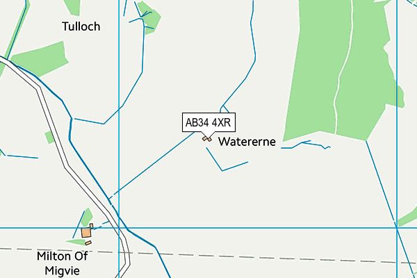 AB34 4XR map - OS VectorMap District (Ordnance Survey) AB34 4XR map - OS VectorMap District (Ordnance Survey)